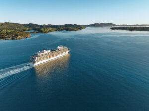 Viking;s British Isles Explorer cruise Ocean Aerial view