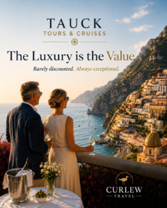 Tauck luxury tours and cruises featuring an Amalfi Coast vacation experience